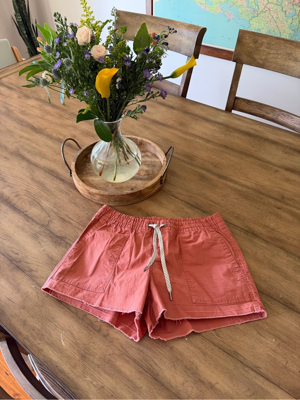 Vuori Coral Drawstring Athletic Shorts